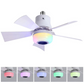 Smart-Home-Deckenventilator: Licht, RGB & Bluetooth-Speaker in einem! 💡🎶🌀