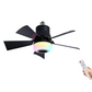 Smart-Home-Deckenventilator: Licht, RGB & Bluetooth-Speaker in einem! 💡🎶🌀