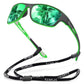 2026 Herren-Outdoor-Sportsonnenbrille mit entspiegelten, polarisierten Gläsern