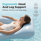 🏊‍♀️☁️ Skin-Friendly PVC Pool Lounger Float – 50% RABATT! Hautfreundlich, bequem, perfekt für Pool & Meer. 🔥💦