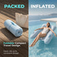 🏊‍♀️☁️ Skin-Friendly PVC Pool Lounger Float – 50% RABATT! Hautfreundlich, bequem, perfekt für Pool & Meer. 🔥💦