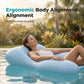 🏊‍♀️☁️ Skin-Friendly PVC Pool Lounger Float – 50% RABATT! Hautfreundlich, bequem, perfekt für Pool & Meer. 🔥💦