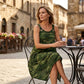 👗50% RABATT! 🌿 Damen ärmelloses Kleid mit asymmetrischem Saum im Camouflage-Look – Locker, frech & perfekt für einen lässigen Streetwear-Look ✨
