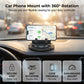 🚗 360° Rotation Handyhalter fürs Armaturenbrett – stabiler Halt, sichere Befestigung & perfekt für Navigation, Freisprechen & Streaming