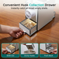 🐦 50% RABATT! ⏰ Rechargeable Bird Seed Shell Separator – Entfernt leere Hülsen automatisch – Spart Zeit, hält die Voliere sauber – ideal für Wellensittiche, Kanarienvögel oder Papageien 🌿