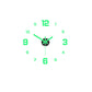 3D DIY Leuchtende Acryl-Wanduhr Set