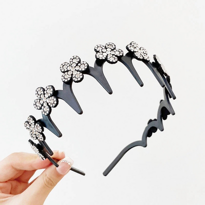 🔥🔥 2026 NEU 🥳👑 Set mit gewellten Kristall-Haarreifen – Leicht & rutschfest | Der funkelnde Blickfang für deinen Look! 💎✨