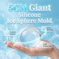 Große Silikon-Eiskugelform
