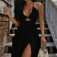 【⏰Neuheit 2026 – 50 % Rabatt für begrenzte Zeit!】👗Damen Sommer Sexy V-Ausschnitt Maxi-Kleid