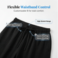 Damen Loungewear-Hose mit elastischem Bund aus Baumwolle
