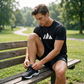 🔥Solange der Vorrat reicht 50 % Rabatt!🎉Herren Kurzarm-T-Shirt & Shorts-Set mit Kordelzug