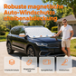 Magnetischer Sonnenschutz für die Auto-Frontscheibe