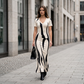 🔥 NUR FÜR KURZE ZEIT 50% RABATT! 💃 Damen Sexy Figurbetonendes Rüschenkleid – Dehnbarer körpernaher Schnitt & betonte Silhouette ✨