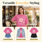 👕 LIMITIERTER 50% RABATT! Unisex Vintage-Wash T-Shirt mit Gänseblümchen-Print – Lockerer Schnitt, weicher Stoff für den Sommer