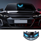 ☀️ Solar Teufelssauge LED Auto-Warnlicht – Vibrationssensor, USB & Solar-Aufladung, Universelle Passform