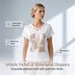 ⚡ 50 % Rabatt sichern – lässiges 2-teiliges Set mit V-Ausschnitt-Shirt & Cropped-Hose – bequem, atmungsaktiv & vielseitig ✨
