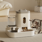 🐱🍽️ 2-in-1 Automatischer Futter- & Wasserspender – 50% RABATT! Futter & Wasser in einem Gerät – ideal für Hunde, Katzen & unterwegs. 🔥💧