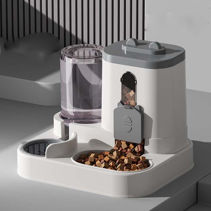 🐱🍽️ 2-in-1 Automatischer Futter- & Wasserspender – 50% RABATT! Futter & Wasser in einem Gerät – ideal für Hunde, Katzen & unterwegs. 🔥💧