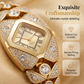 Elegante Damen-Quarz-Armbanduhr