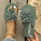 Damen Blumen-Flip-Flops Leichte Sommer-Hausschuhe
