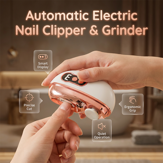 Automatic Electric Nail Clipper & Grinder