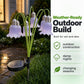 💐 50% RABATT! ☀️ Solar-Blumenlichter für den Garten – Wasserdicht, warmes Licht & einfache Montage – Perfekte Dekoration für Beete, Wege & Terrasse 🌿