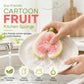 Cute Fruit‑Shaped Dishwashing Sponge | No‑Scratch Kitchen Scrubber 🍓