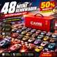 🎁48 Mini-Rückziehautos mit integrierter Garage (Set)🚗🎪
